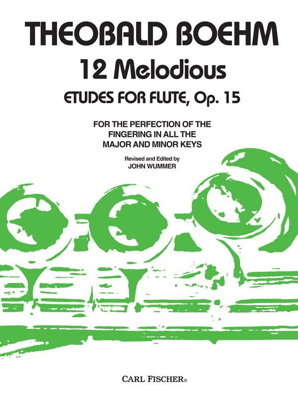 Twelve Grand Studies, Opus 15 (Flute Alone)