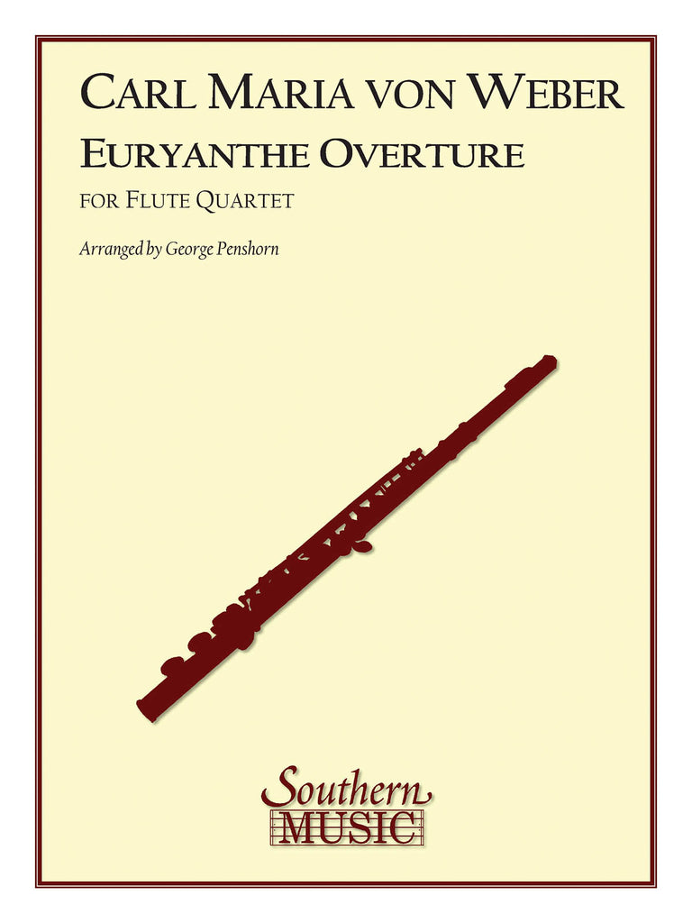 Overture Euryanthe (Four Flutes)