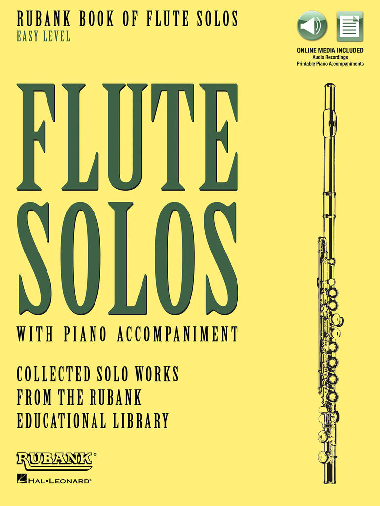 Rubank Book of Flute Solos – Easy Level (Flute and Piano)