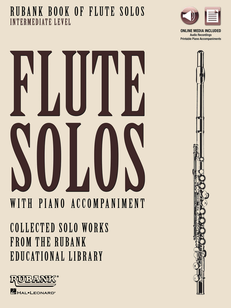 Rubank Book of Flute Solos – Intermediate Level (Flute and Piano)