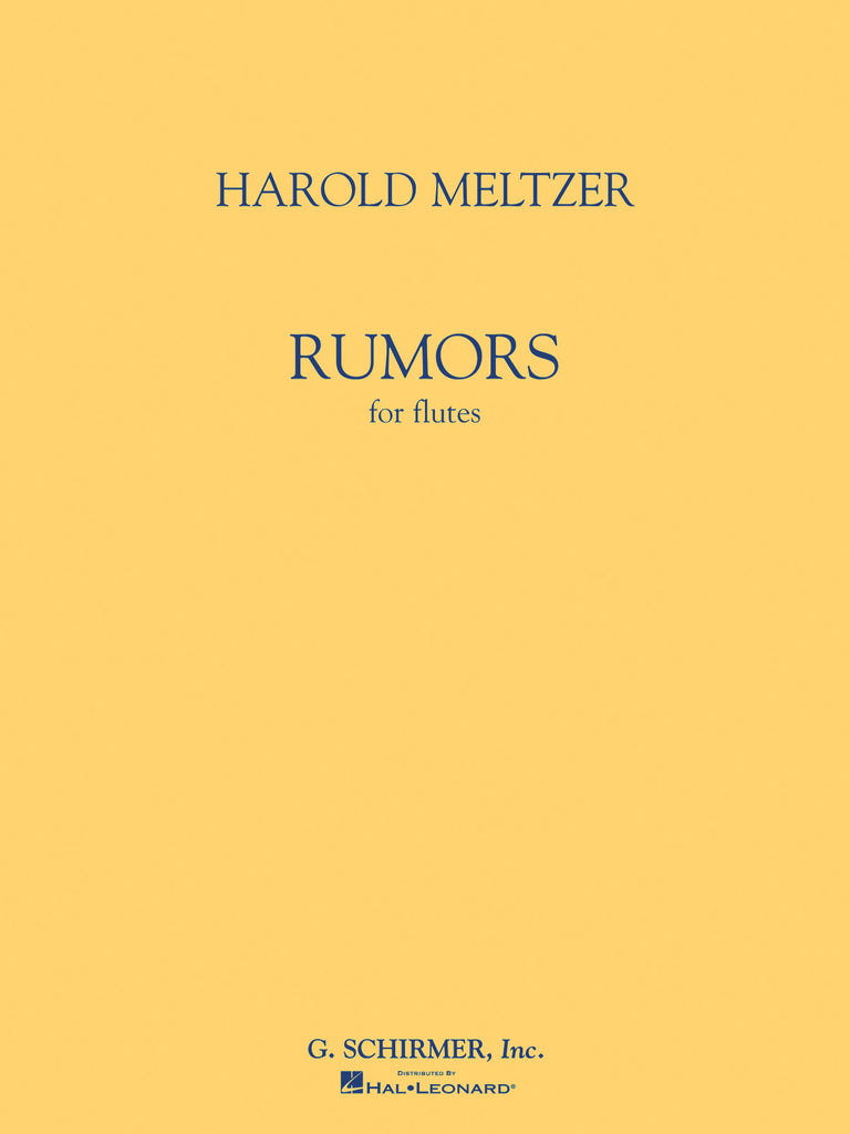 Rumors (Flute Alone)
