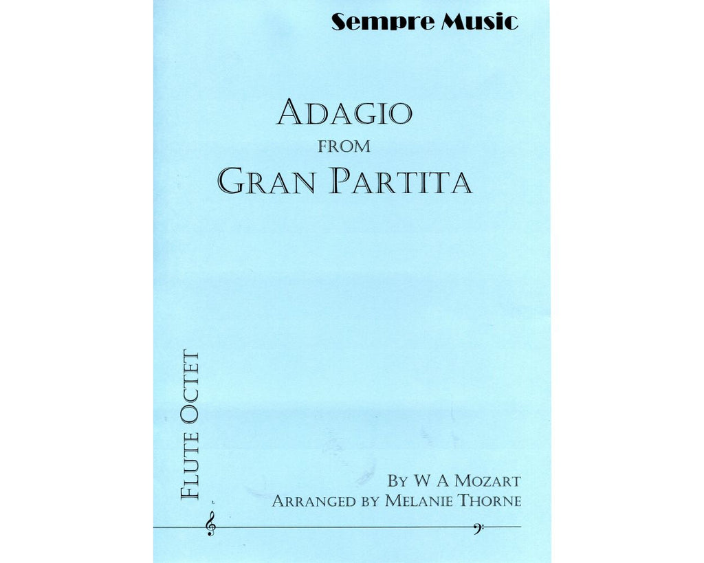 Adagio from Gran Partita (Flute Choir)