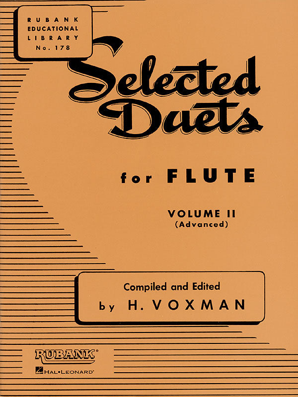 Selected Duets for Flute - Volume 2 - Advanced