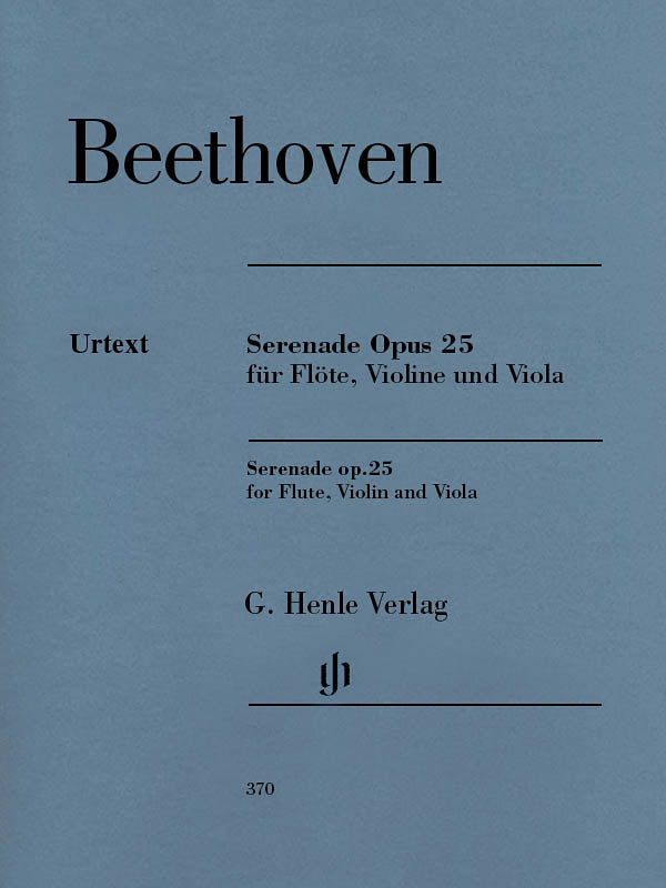 Serenade in D Major, Op. 25 (Flute, Violin, Viola)