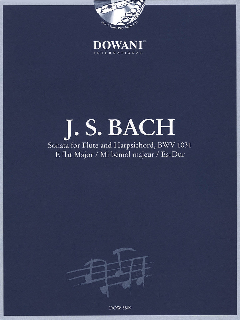 Flute Sonata in E-flat Major, BWV 1031 (Flute and Piano)