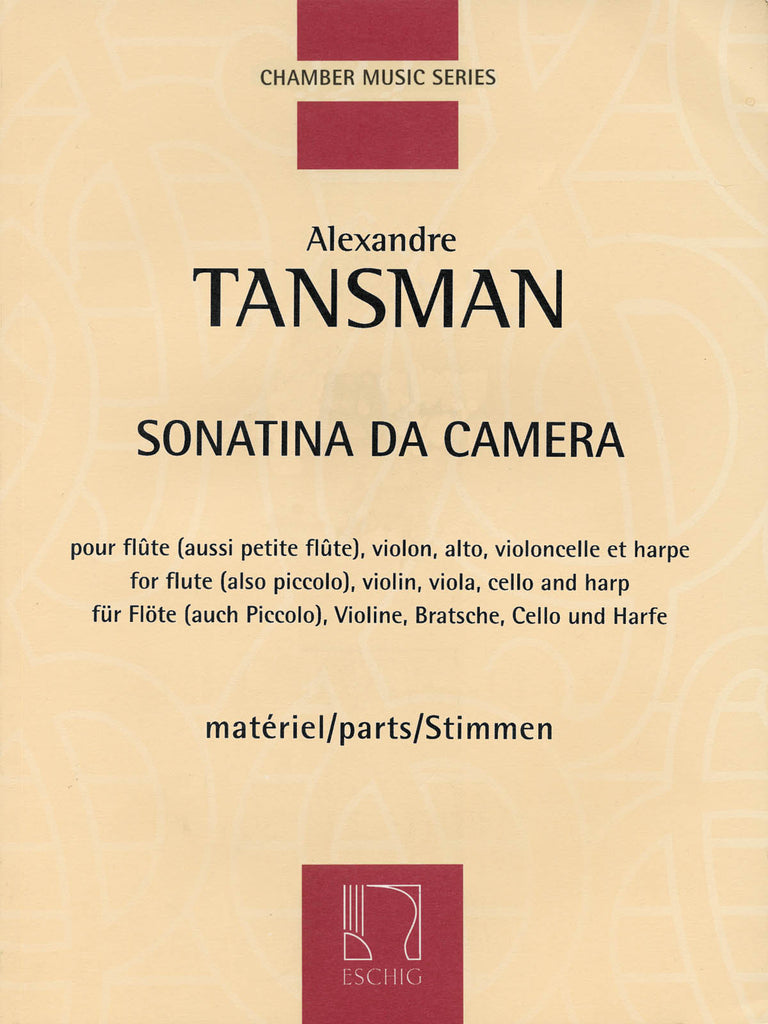 Sonatina da camera (Flute, Violin, Viola, Cello, Harp)