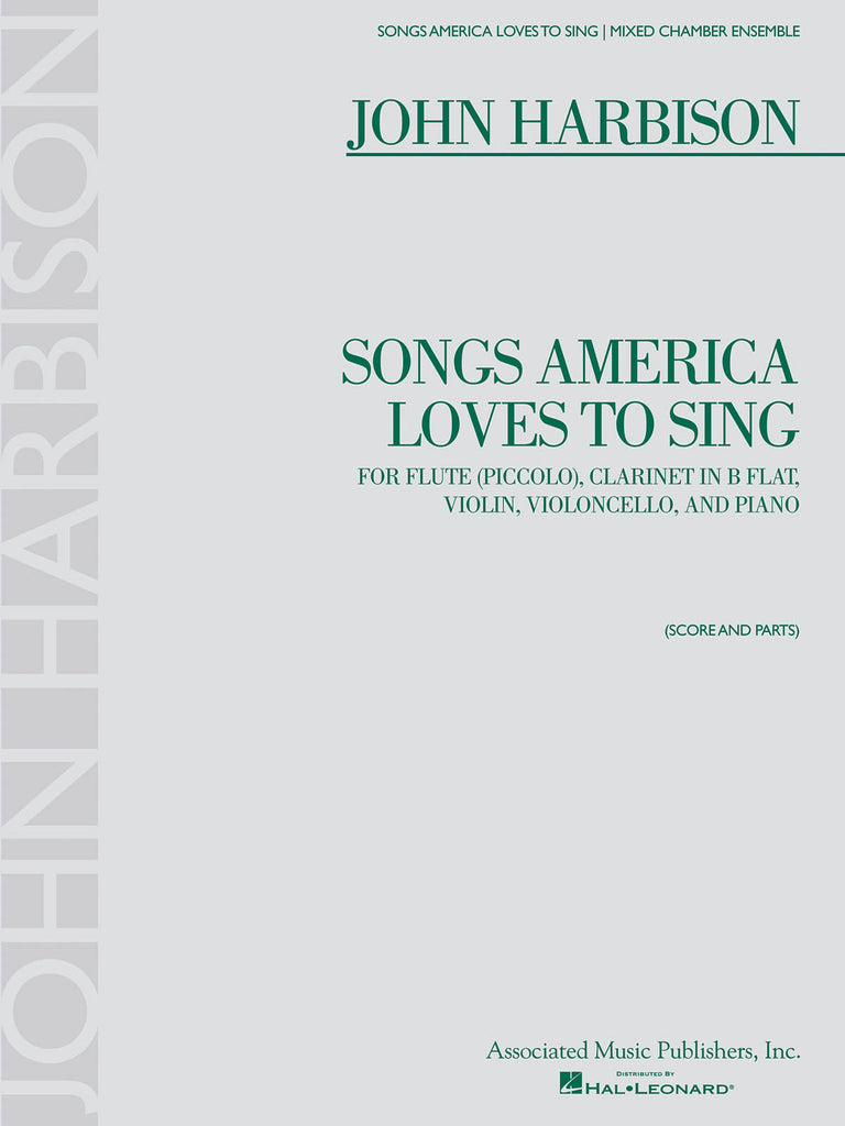 Songs America Loves to Sing (flute, clarinet, violin, cello, piano)