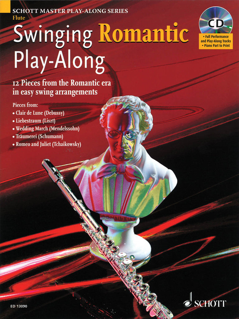 Swinging Romantic Play-Along - 12 Pieces from the Romantic Era in Easy Swing Arrangements