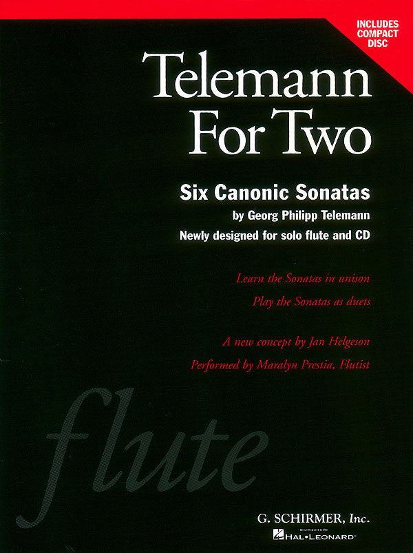 Telemann for Two (Two Flutes)