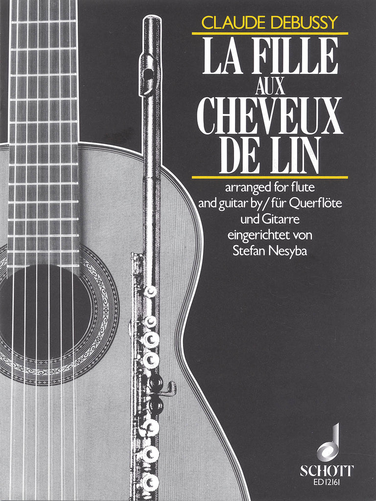 The Girl with the Flaxen Hair (La fille aux cheveux de lin) (Flute and Guitar)