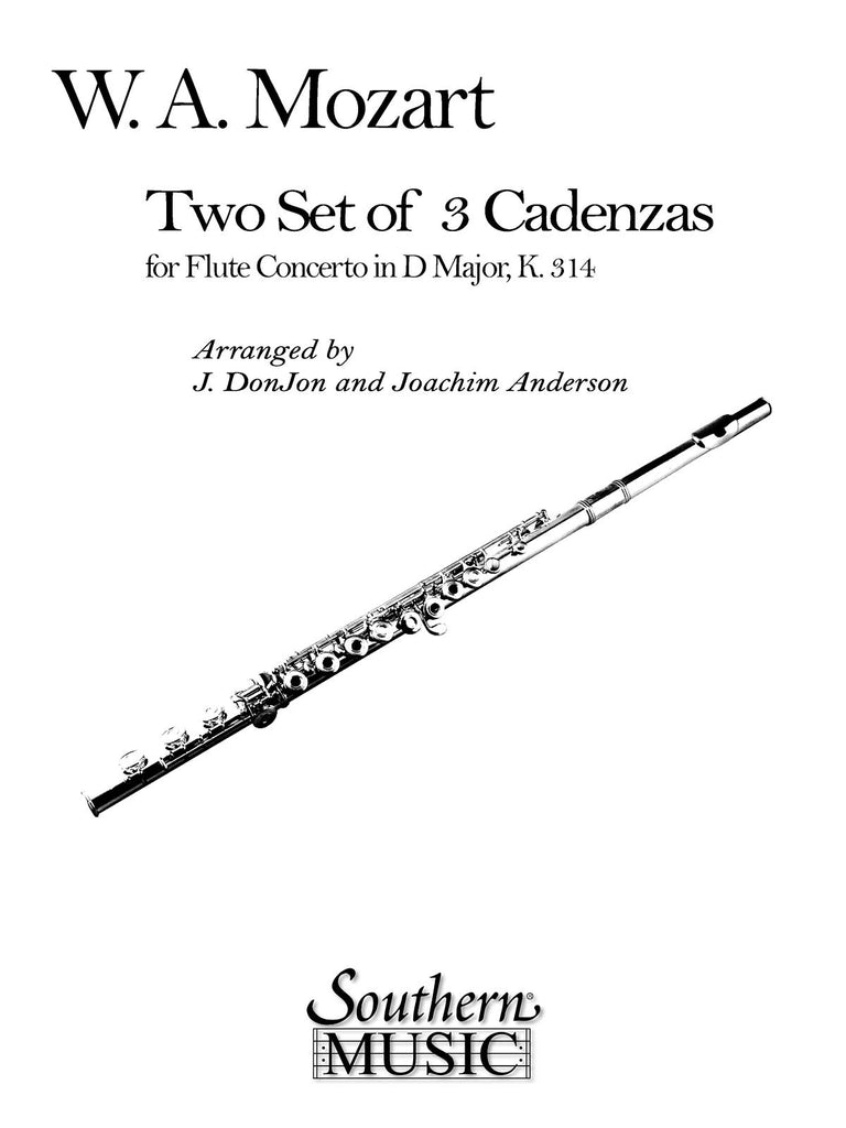 Three Cadenzas in D Major for Mozart’s Flute Concerto