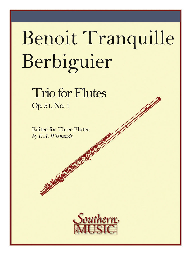 Trio No. 1, Op. 51 (3 Flutes)