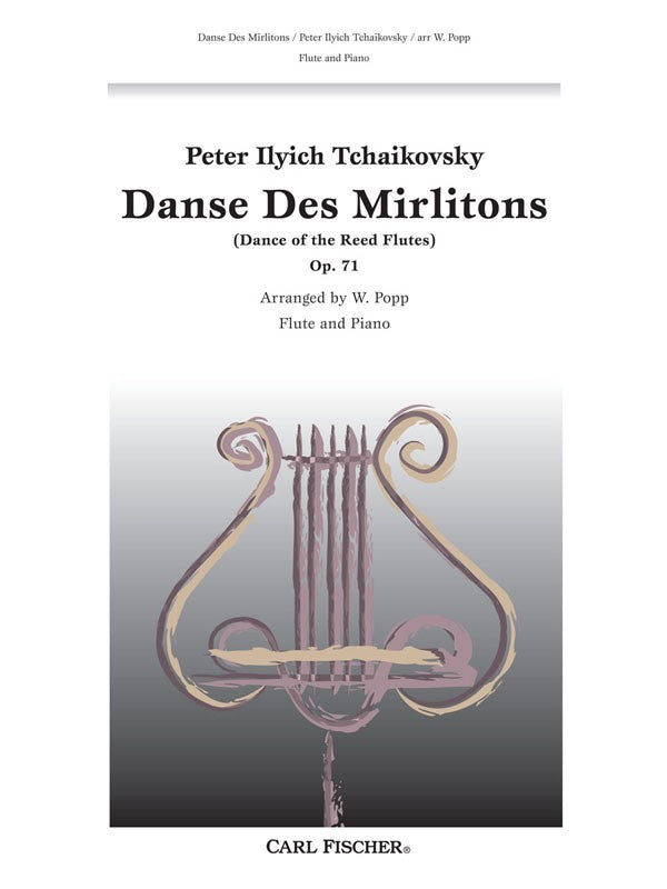 Danse Des Mirlitons, Opus 71 (Flute and Piano)