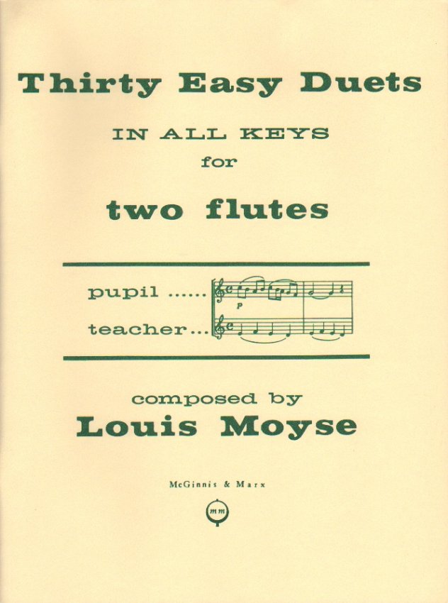 30 Easy Duets in all Keys (Two Flutes)