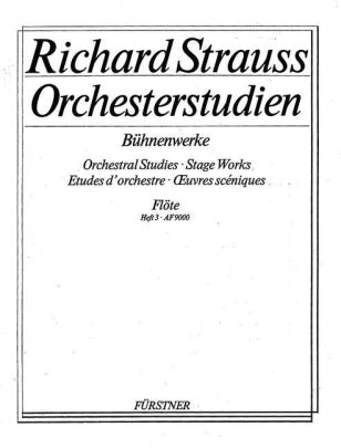 Orchestral Studies (Richard Strauss) – Book 3