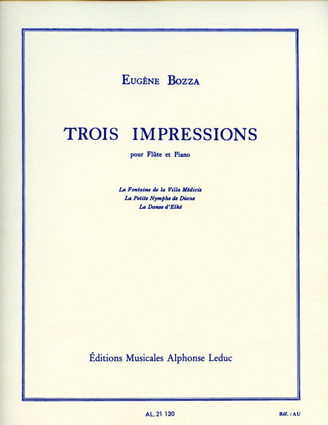 3 Impressions (Flute and Piano)