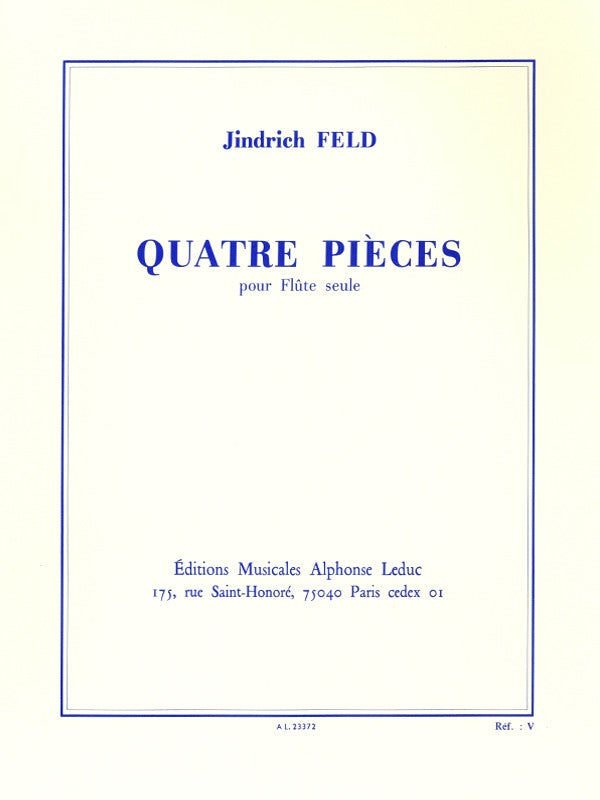 4 Pièces (Flute Alone)