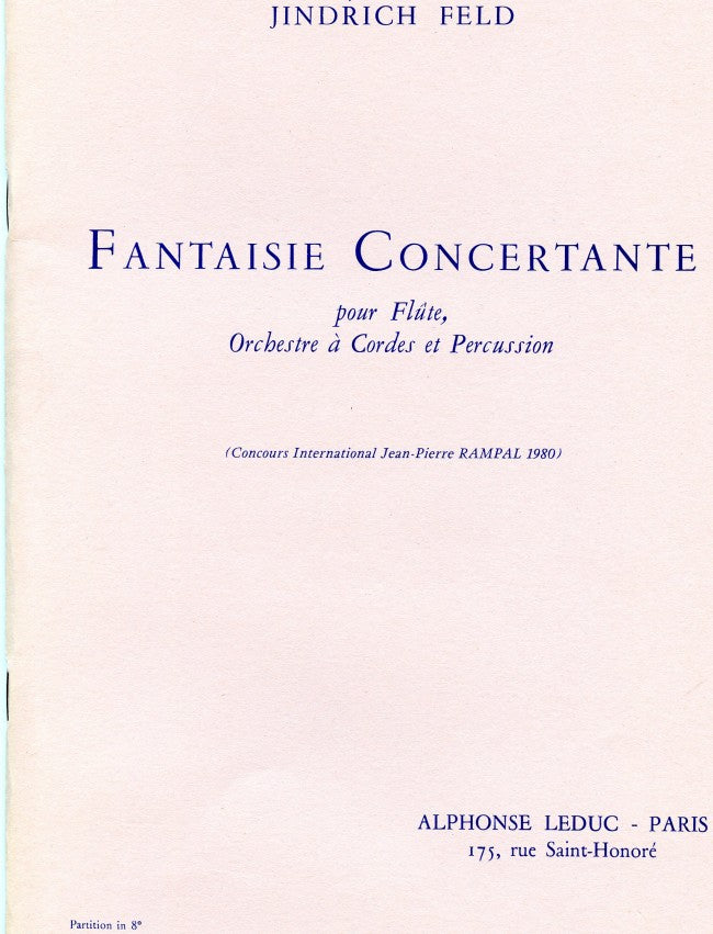 Fantaisie Concertante (Full Score)