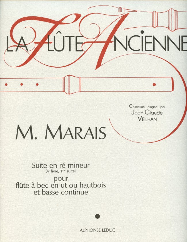 Marin Marais: Suite Vol.4, No.1 in D minor (Flute and Piano)