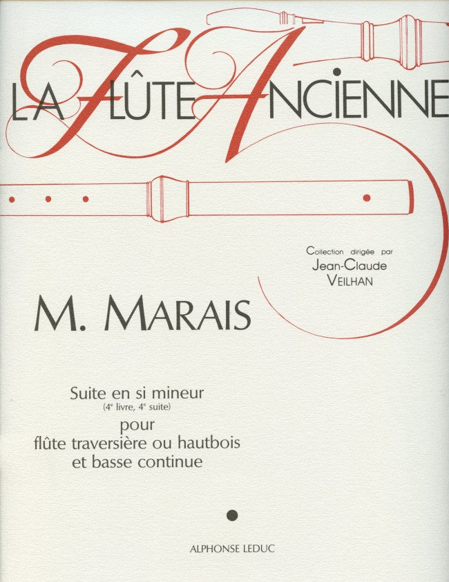 Marin Marais: Suite in B minor (Flute and Piano)