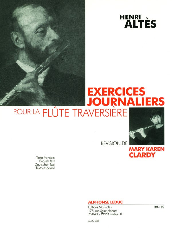 Daily Exercises for the Flute (Studies and Etudes)