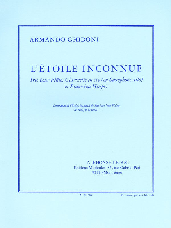 L'Etoile Inconnue (Flute and Clarinet)