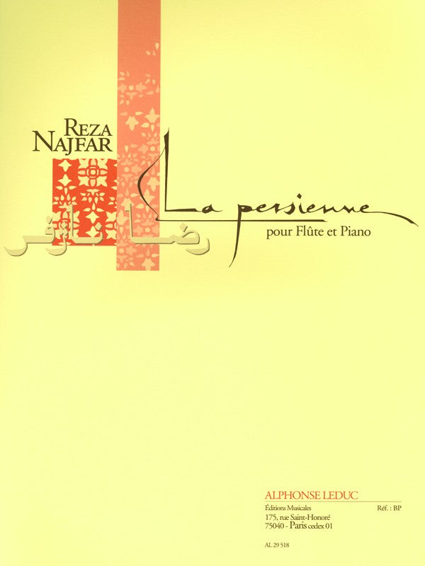 La Persienne (Flute and Piano)