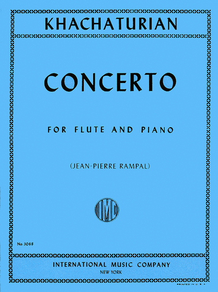 Flute Concerto (originally for Violin) (Flute and Piano)