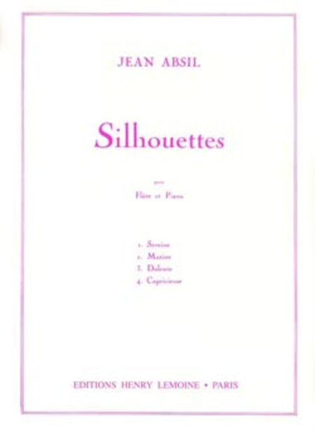 Silhouettes Op.97 (Flute and Piano)