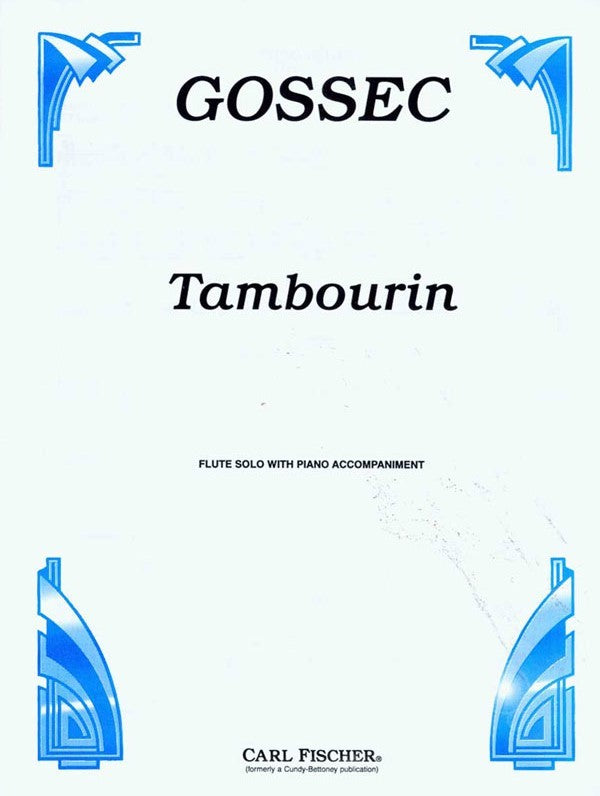Tambourin (Flute and Piano)