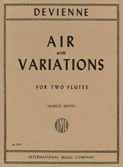 Air with Variations (Two Flutes)