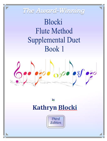 Blocki Flute Method Supplemental Duet Book 1