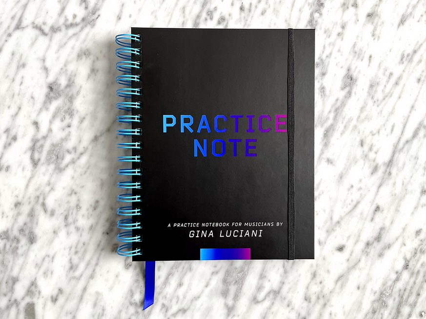 Practice Note, The Practice Notebook for Musicians