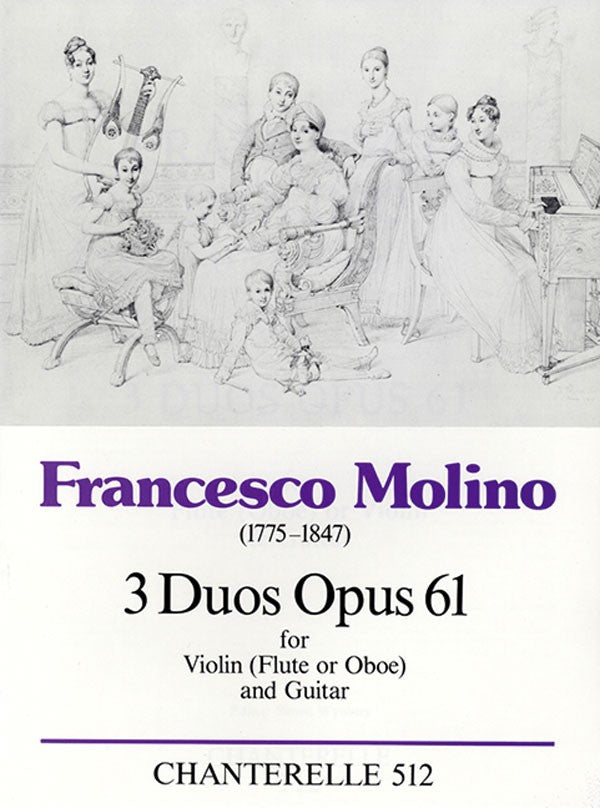 3 Duos op. 61 (Flute and Guitar)