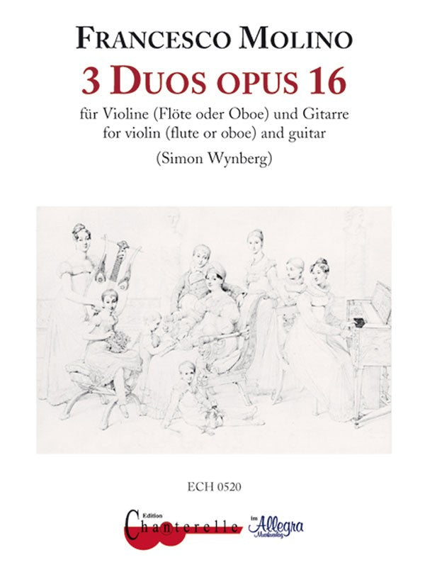 3 Duos op. 16 (Flute and Guitar)