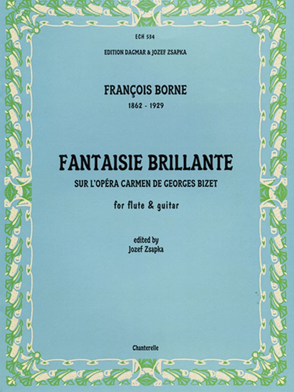 Fantaisie Brilliante on Themes from Bizet's Carmen (Flute and Guitar)