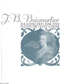 Six Concerti, Op. 15, Nos. 1-3 Parts (Flute Choir)