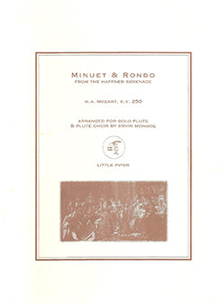 Minuet & Rondo (Haffner Serenade) (Flute Choir)