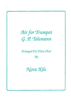 Air for Trumpet (Flute Choir)