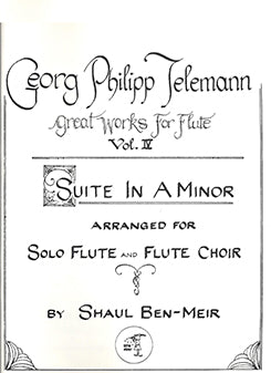 Suite in A Minor (Flute Choir)