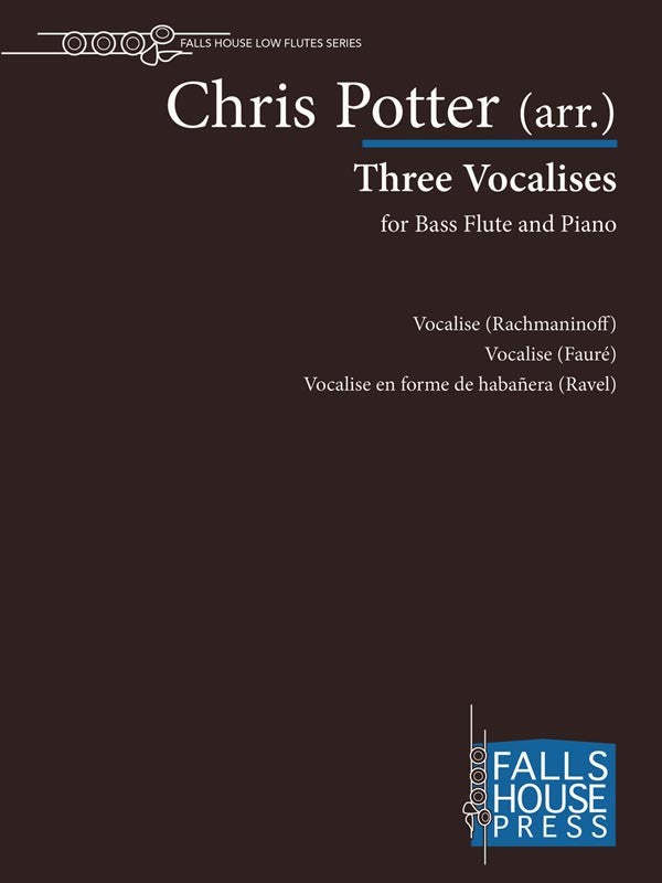 Three Vocalises for Bass Flute and Piano