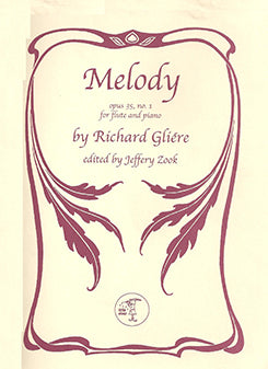 Melody, Op. 35, 1 (Flute and Piano)