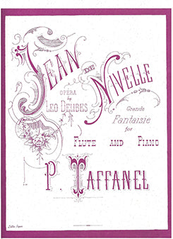 Fantaisie de Nivelle (Flute and Piano)