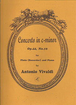 Concerto in C Minor, Op. 44, No. 19 (Flute and Piano)