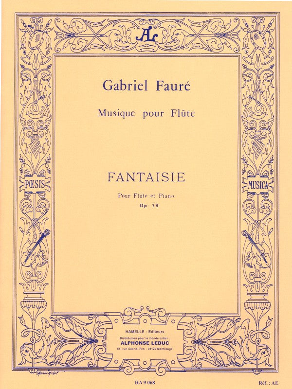 Fantaisie, op. 79 (Flute and Piano)
