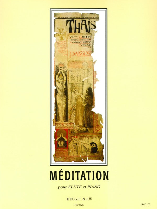 Meditation From The Opera 'Thais' (Flute and Piano)