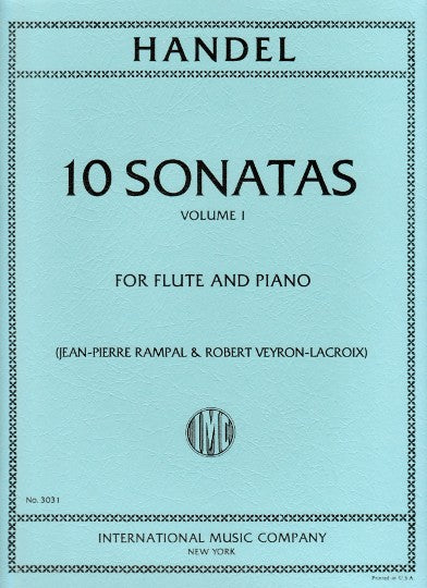 10 Sonatas Volume 1 (Flute and Piano)