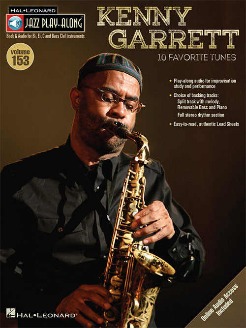 Kenny Garrett "10 Favorite Tunes" Jazz Play-Along, Volume 153