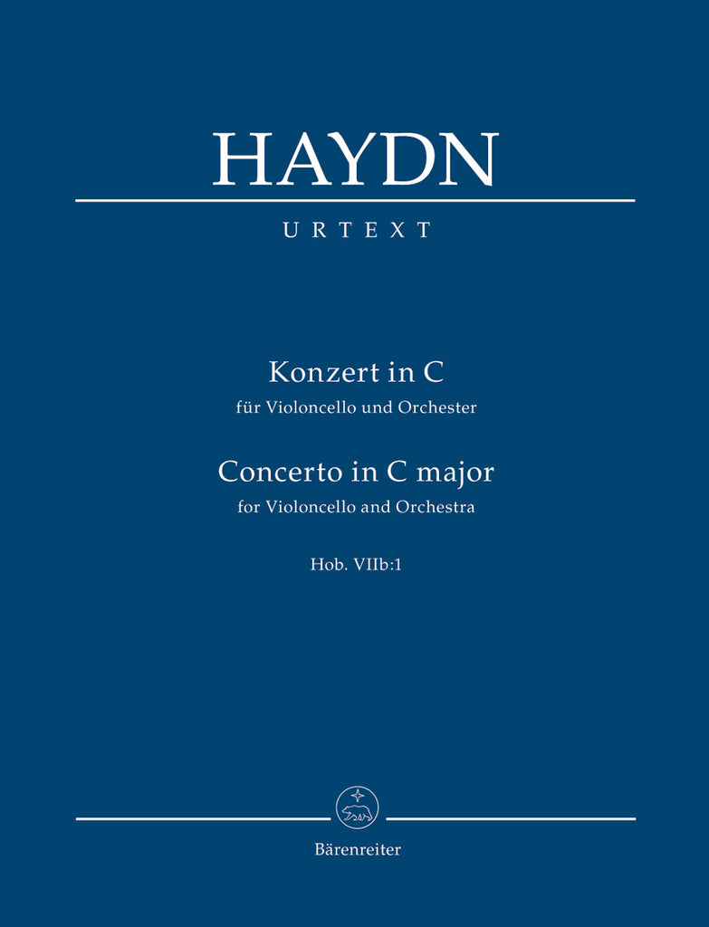 Concerto for Violoncello and Orchestra C major Hob.VIIb:1 (Orchestral Score)