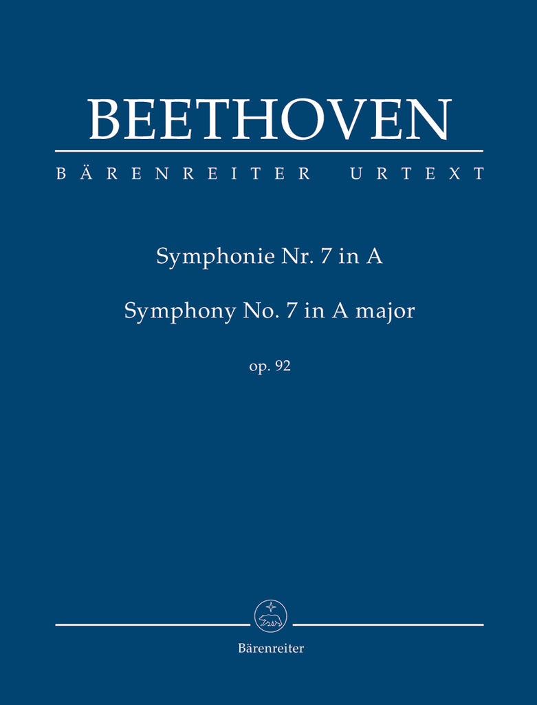 Symphony No. 7 in A major op. 92 (Orchestral Score)